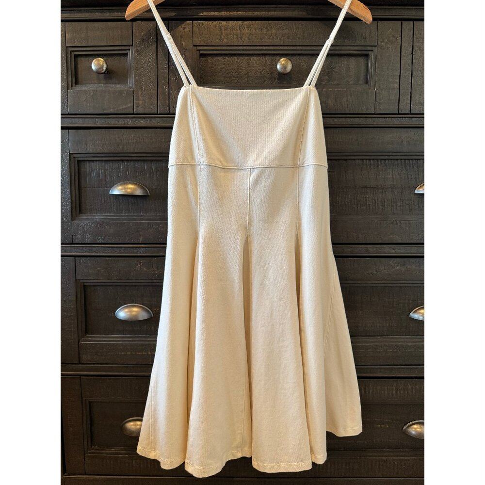 American Eagle Square Neck Fit & Flare Mini Dress